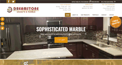 Desktop Screenshot of dreamstonegranite.com